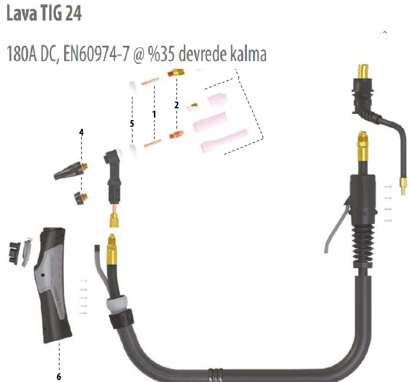 Lava TIG 24 Parça Şeması